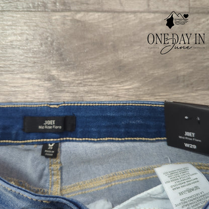 True Religion Joey Mid Rise Flare Jeans Light Wash NWT Size 29 (8)