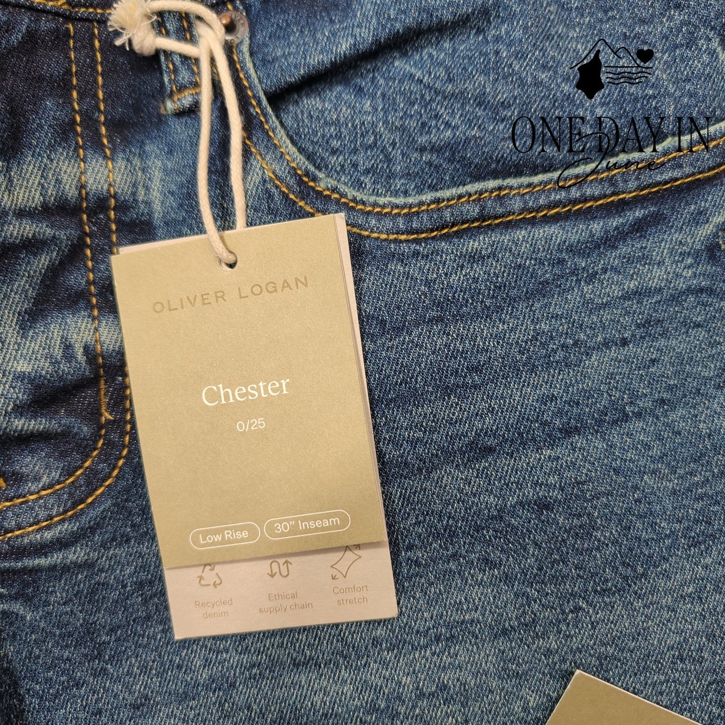 Oliver Logan Chester Low Rise STraight Leg Jeans Size 0 (25)