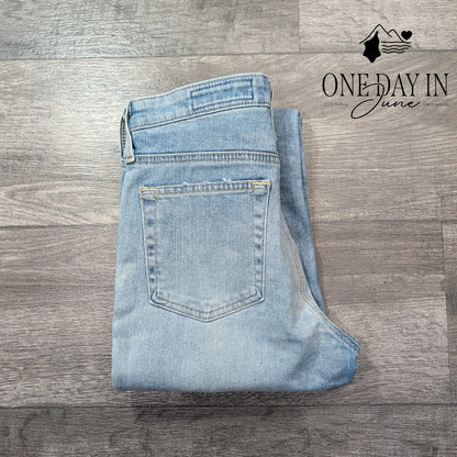 AG Adriano Goldschmied Isabelle High Rise Straight Crop Jeans NWT Size 4 (27)