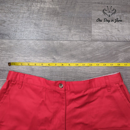 Duck Head Flat Front Shorts Size 14