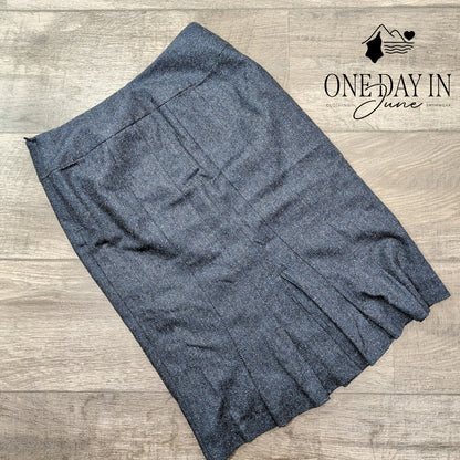 Benetton Wool Pencil Skirt Size 2 (38)