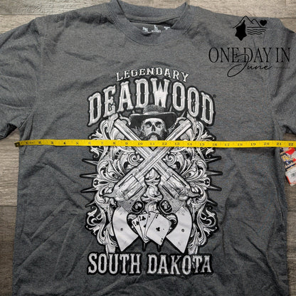 Wraptor Wear Deadwood South Dakota Tee Shirt Size L
