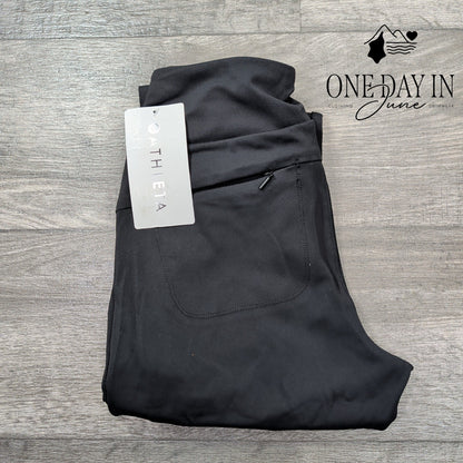 Athleta Headlands Hybrid Cargo Pants Black High Rise Hiking NWT Size 6