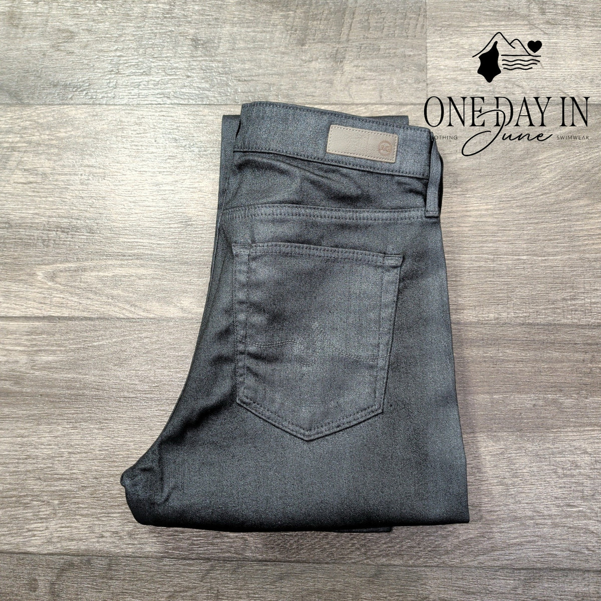 AG Adriano Goldschmied Farrah Skinny Ankle Jeans Gray NWT $215 Size 4 (27)