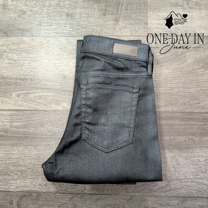 AG Adriano Goldschmied Farrah Skinny Ankle Jeans Gray NWT $215 Size 4 (27)