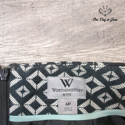 Worthington Petite Mini Skirt Size 4P