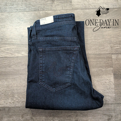 AG Adriano Goldschmied Kace Modern Straight Jeans Bridgeport Dark NWT Size 30X30
