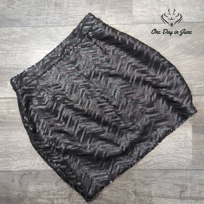 Tobi Sequin Mini Skirt Size S