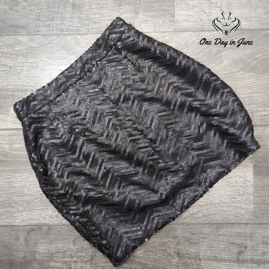 Tobi Sequin Mini Skirt Size S