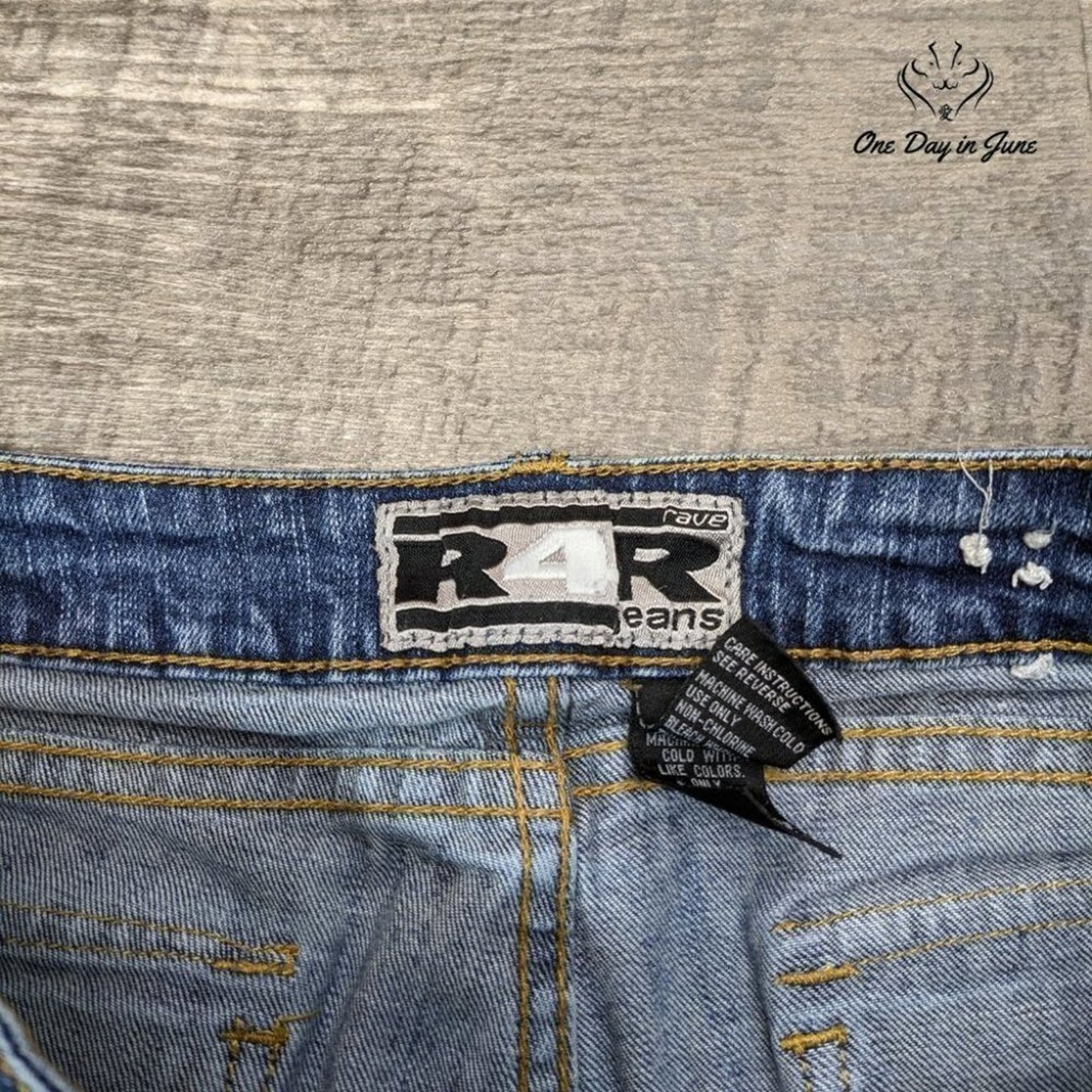 Rave R4R Juniors Capri Jeans Size 7