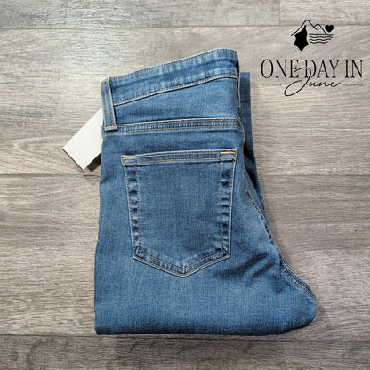 AG Adriano Goldschmied The Jodi Crop High Rise Slim Flare Jeans NWT Size 4 (27)
