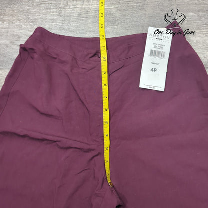 Norton McNaughton Petites Bastille Straight Leg Pants Size 4P