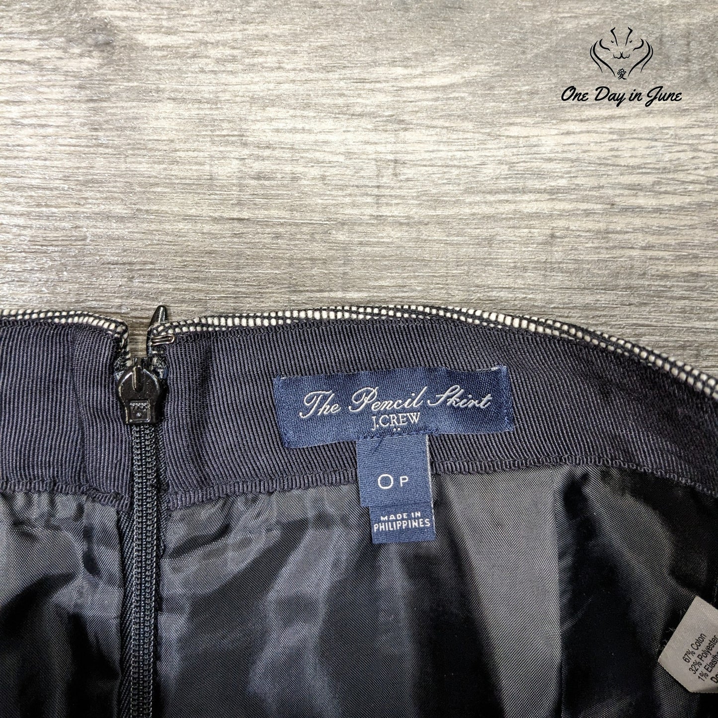 J. Crew The Pencil Skirt Petite Size 0P