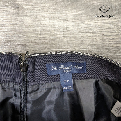 J. Crew The Pencil Skirt Petite Size 0P