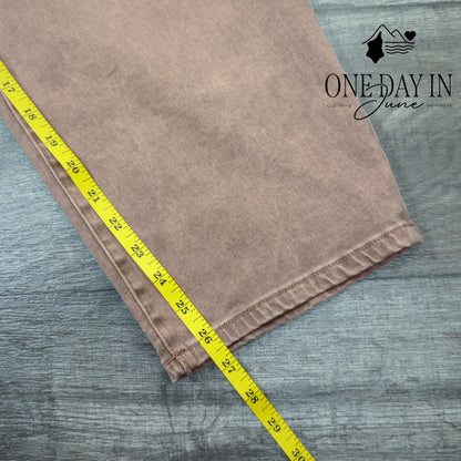 Kut from the Kloth Plus Size High Rise Rsse Ankle Straight Leg Jeans Size 24W