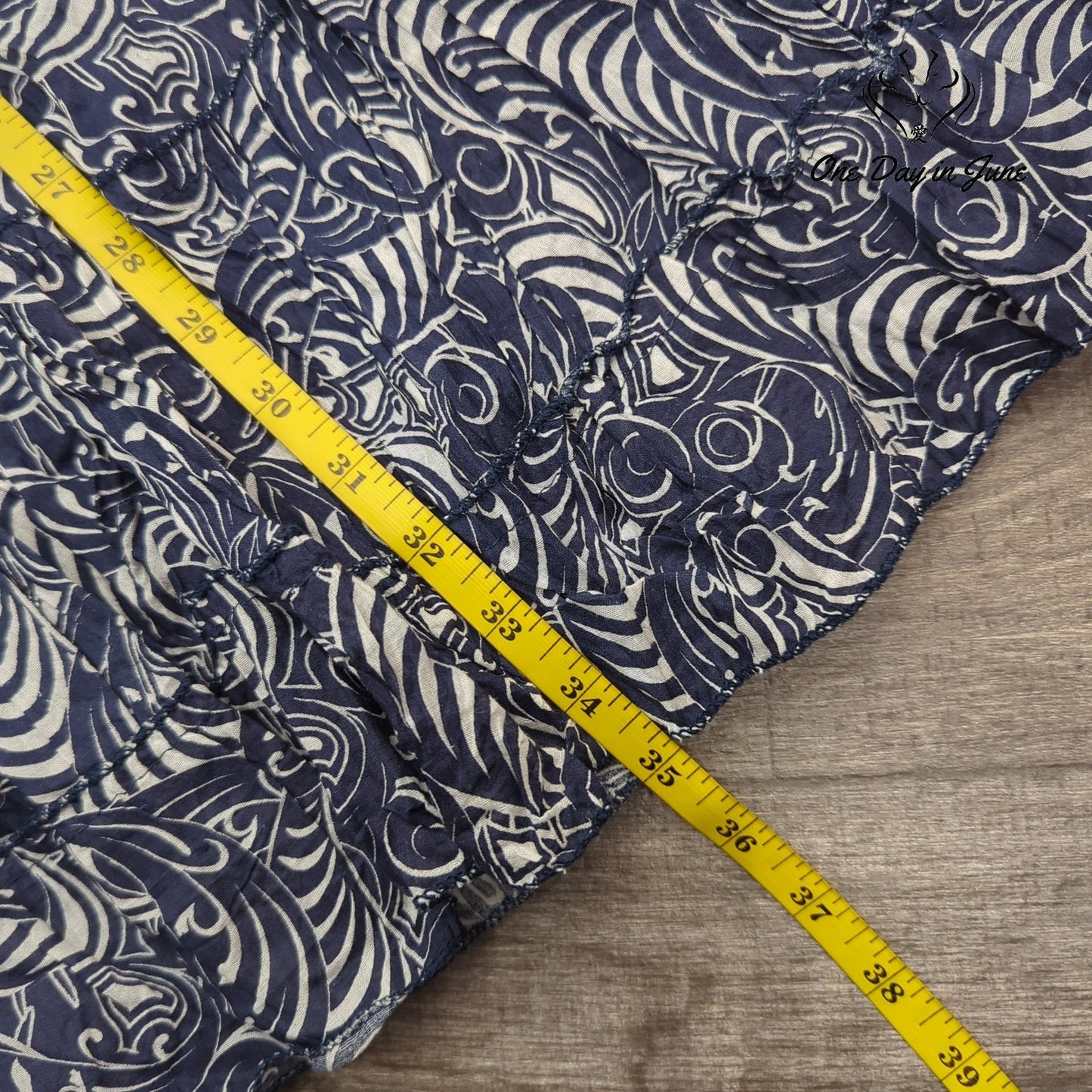 Jane Ashley Comfort Waist Maxi Skirt Size M