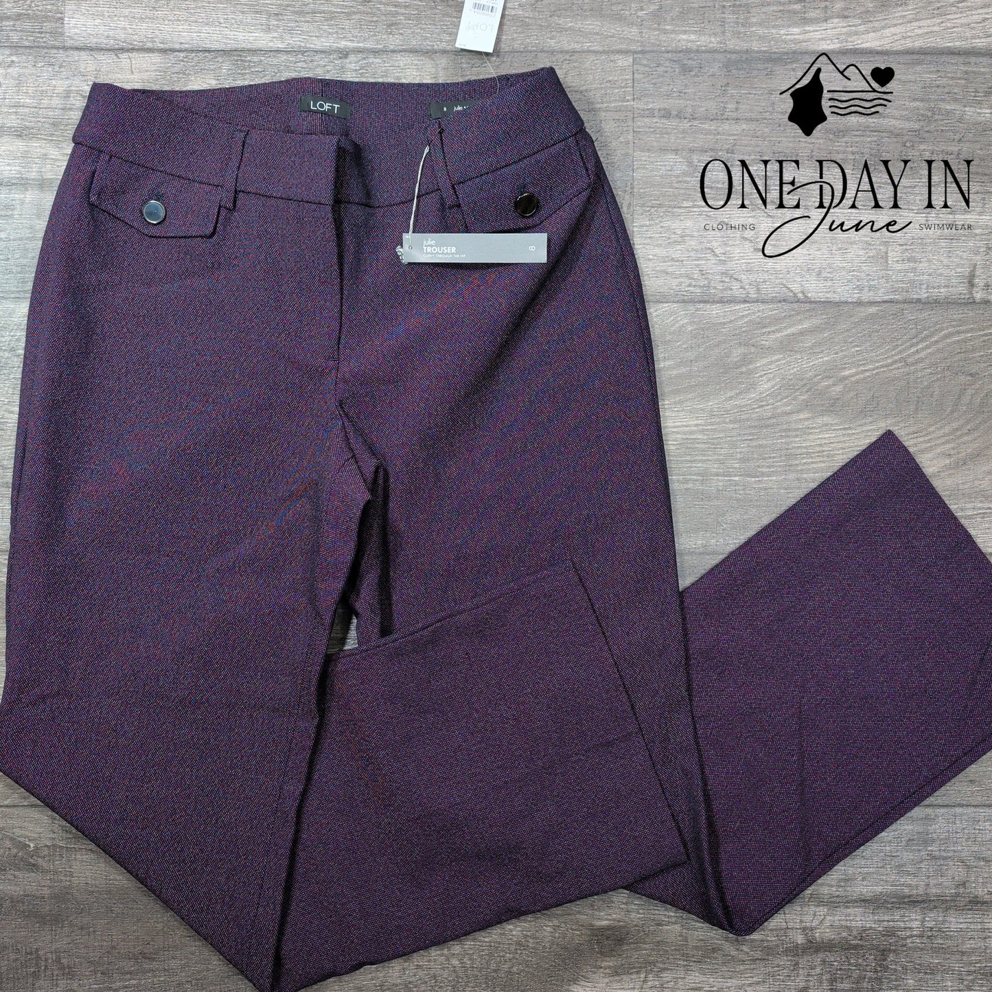 Loft Julie Trouser Pants Size 8