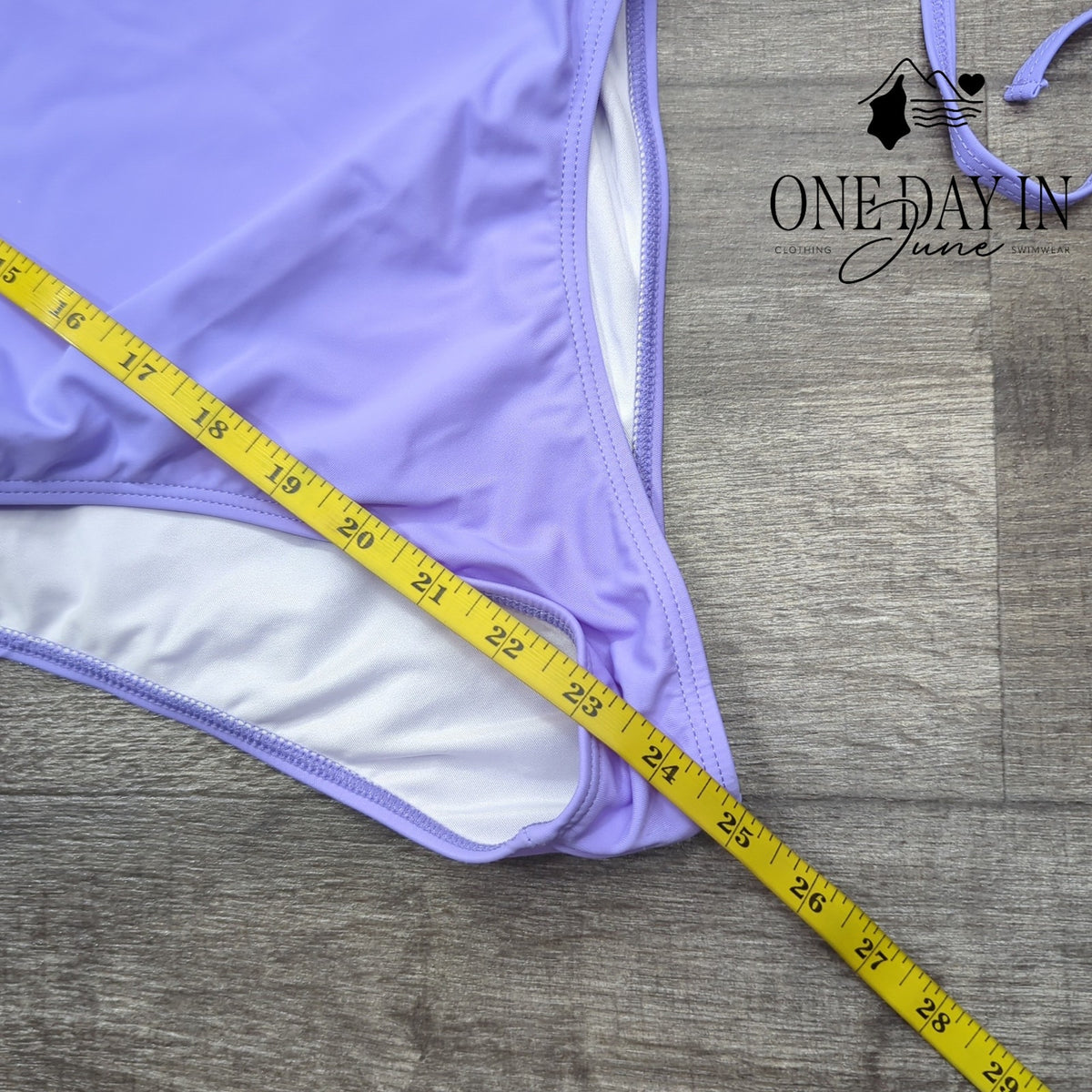 CharmLeaks Drawstring Side One Piece Swimsuit Purple Ruched New Size S