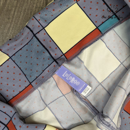 LuLaRoe Tall Curvey Leggings Purple Disney Print Size OS