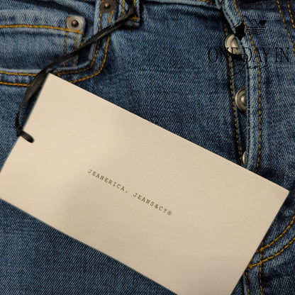 Jeanerica CW002 Classic Straight Leg Jeans Mid Vintage NWT Size 0 (25)