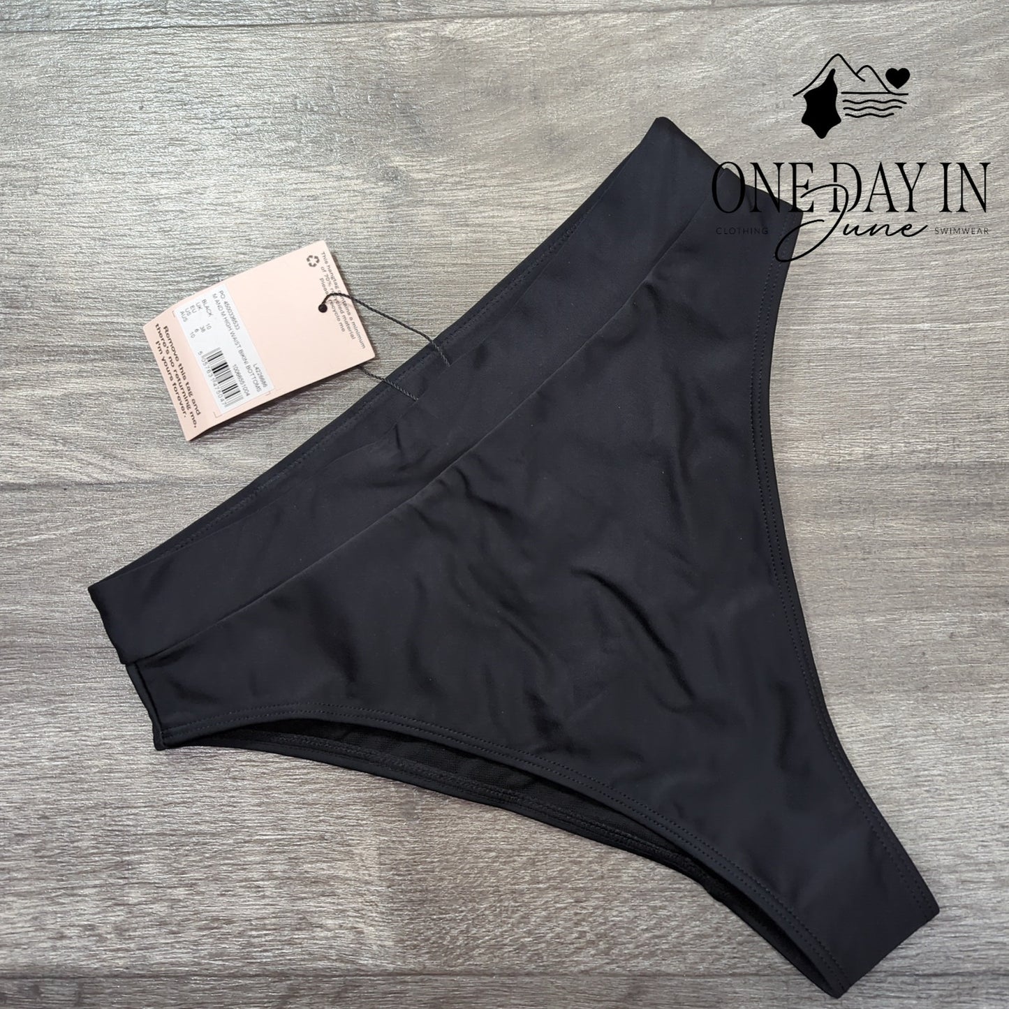 Missguided High Waist Bikini Bottoms Size 6