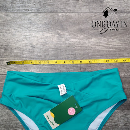 Halara High Cut Bikini Bottom Size M