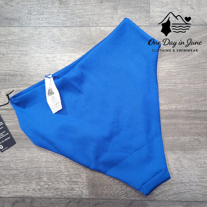Puma Ribbed High Cut Bikini Bottom Size L