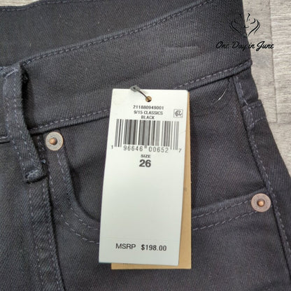 Polo Ralph Lauren The Straight Jeans Womens High Rise Stretch NWT Size 26 (2)