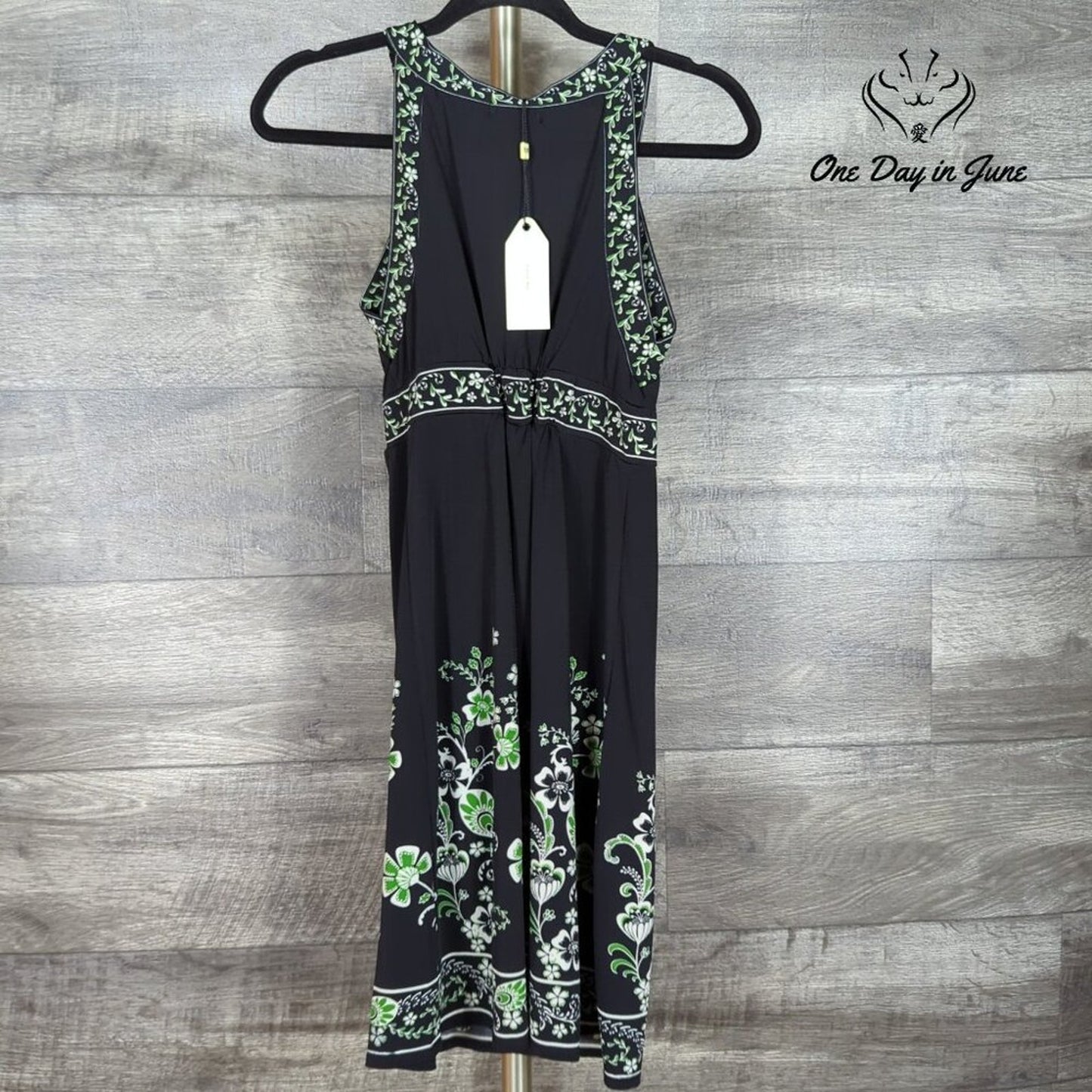 Sophie Max Sleeveless V Neck Summer Dress Size S