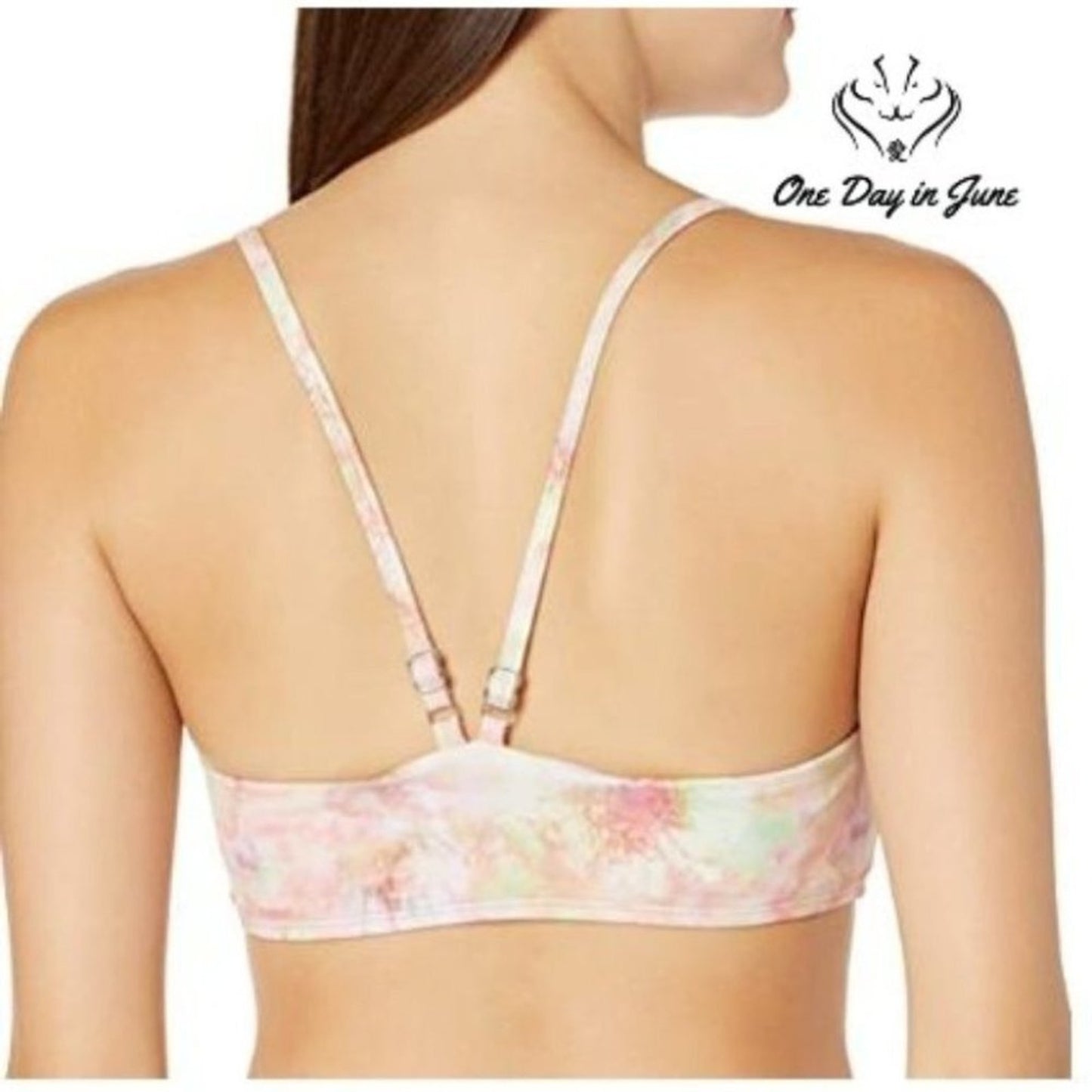 Vicious Young Babes Sweet Tooth Bikini Top Swimsuit Size L