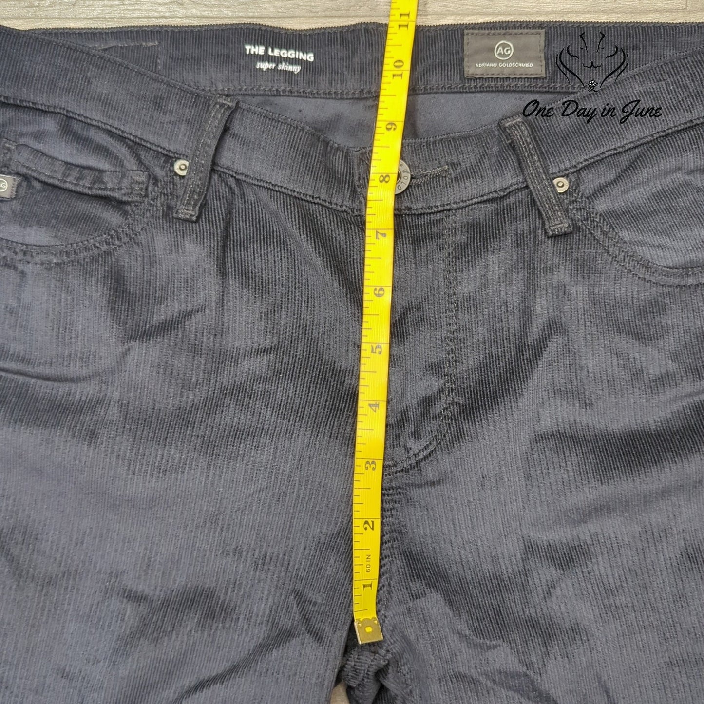 AG Adriano Goldschmied The Legging Super Skinny Corduroy Size 28 (6)