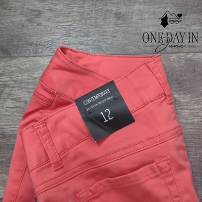 Cato Contemporary Super Soft Crop Jeans Size 12