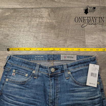 AG Adriano Goldschmied The Jodi Crop High Rise Slim Flare Jeans NWT Size 4 (27)