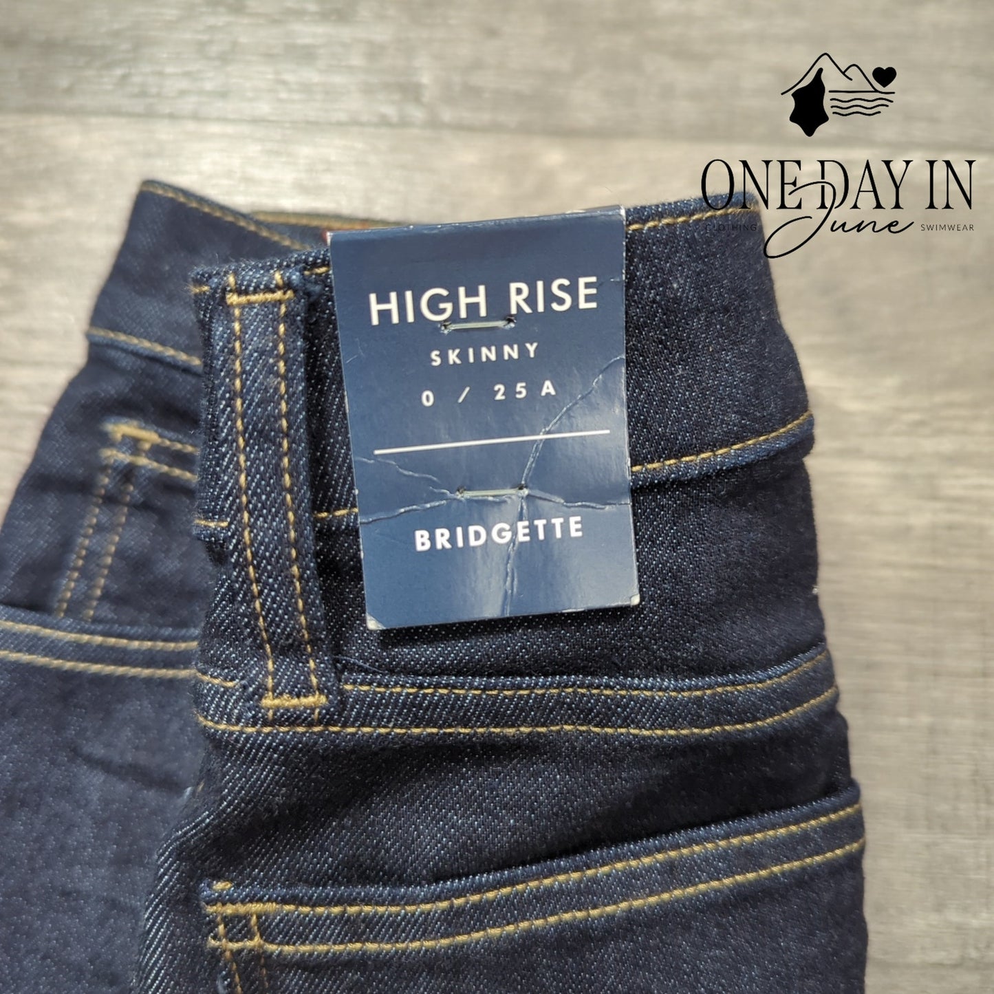 Lucky Brand Bridgette Skinny High Rise Jeans Size 0