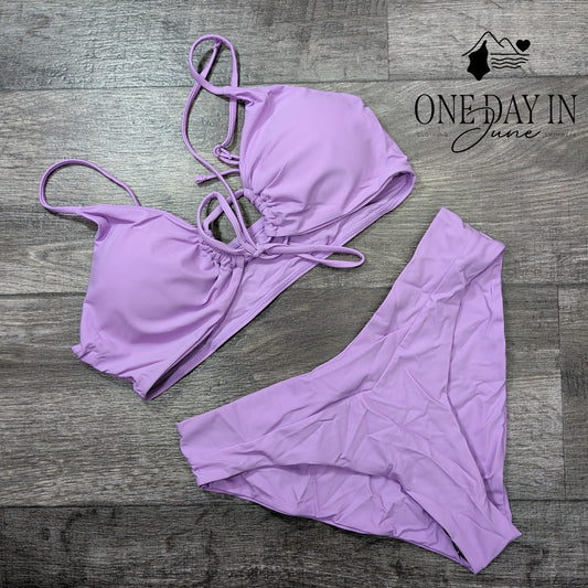 Meetall Keyhole Bikini Swimsuit Size M