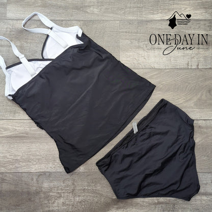 Tempt Me High Waist Tankini Swimsuit Size XL