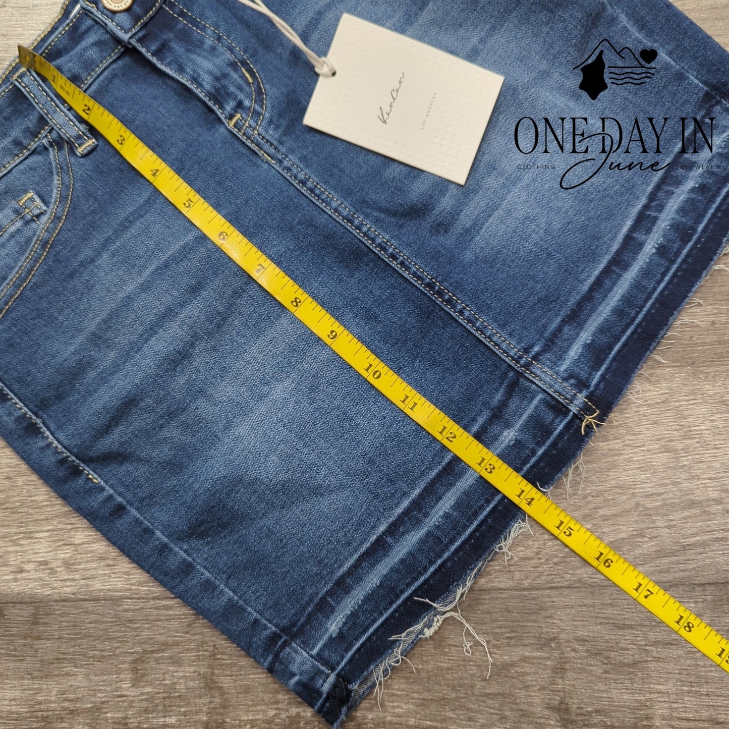 KanCan Juniors Denim Mini Skirt Size 3