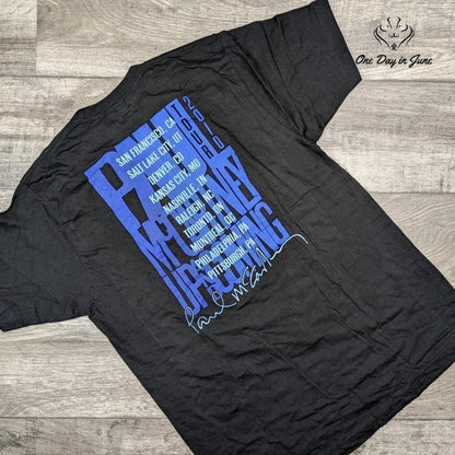 Tultex Paul McCartney Up and Coming Concert T Shirt Size L