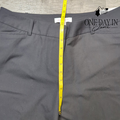 Liz Claiborne Petite Audra Curvy Trouser Pants Size 12PS