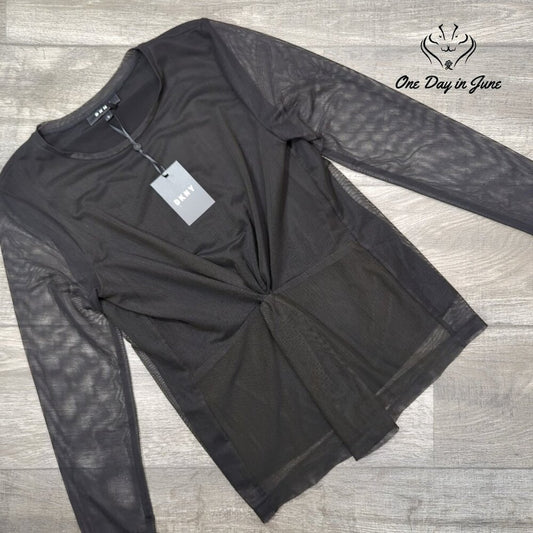 DKNY Long Sleeve Top Size M