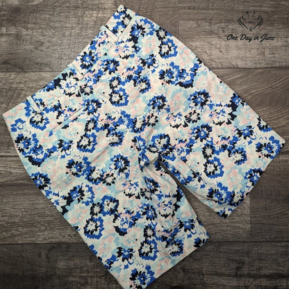 Talbots Floral Bermuda Shorts Size 4