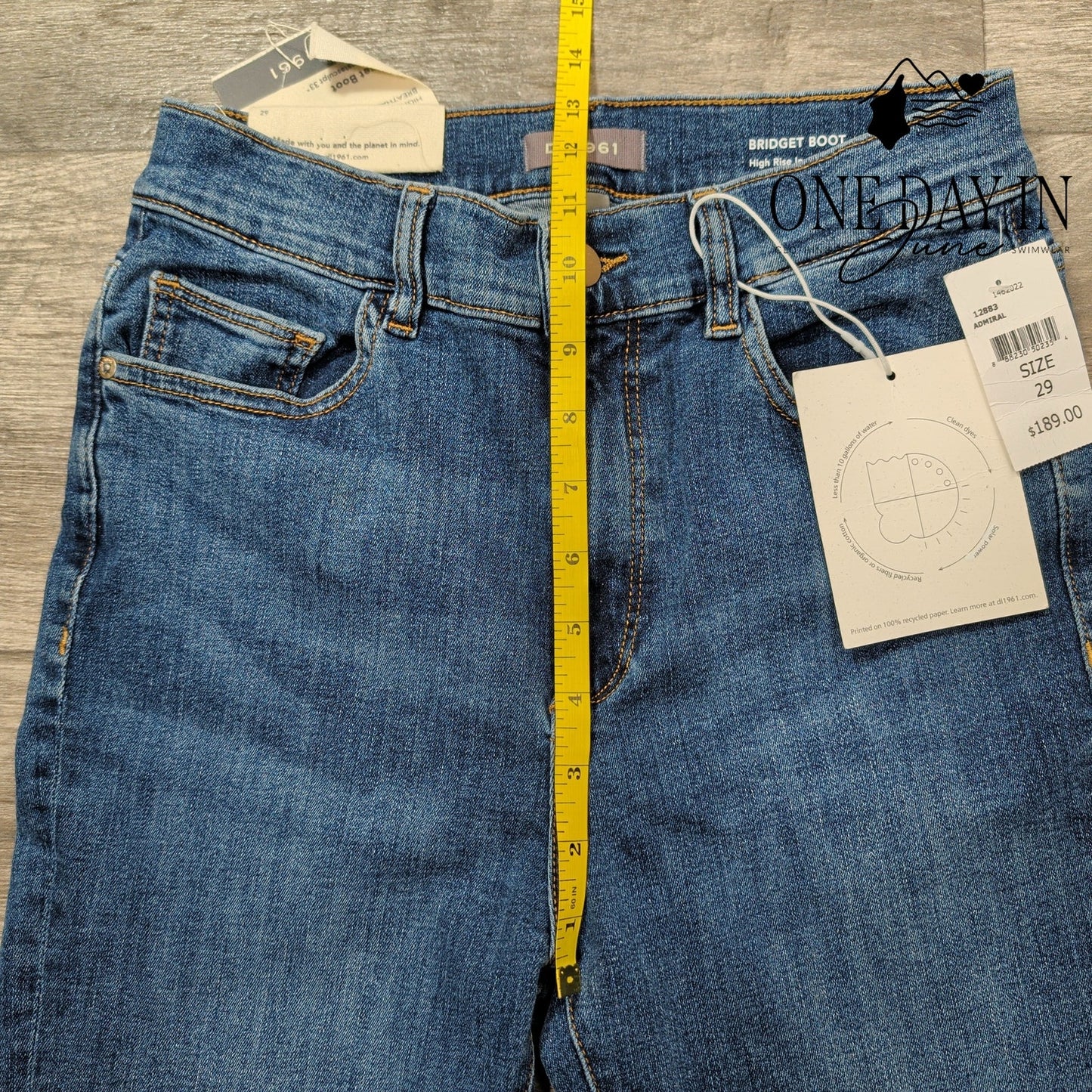 DL1961 Bridget Boot High Rise Jeans Size 8 (29)