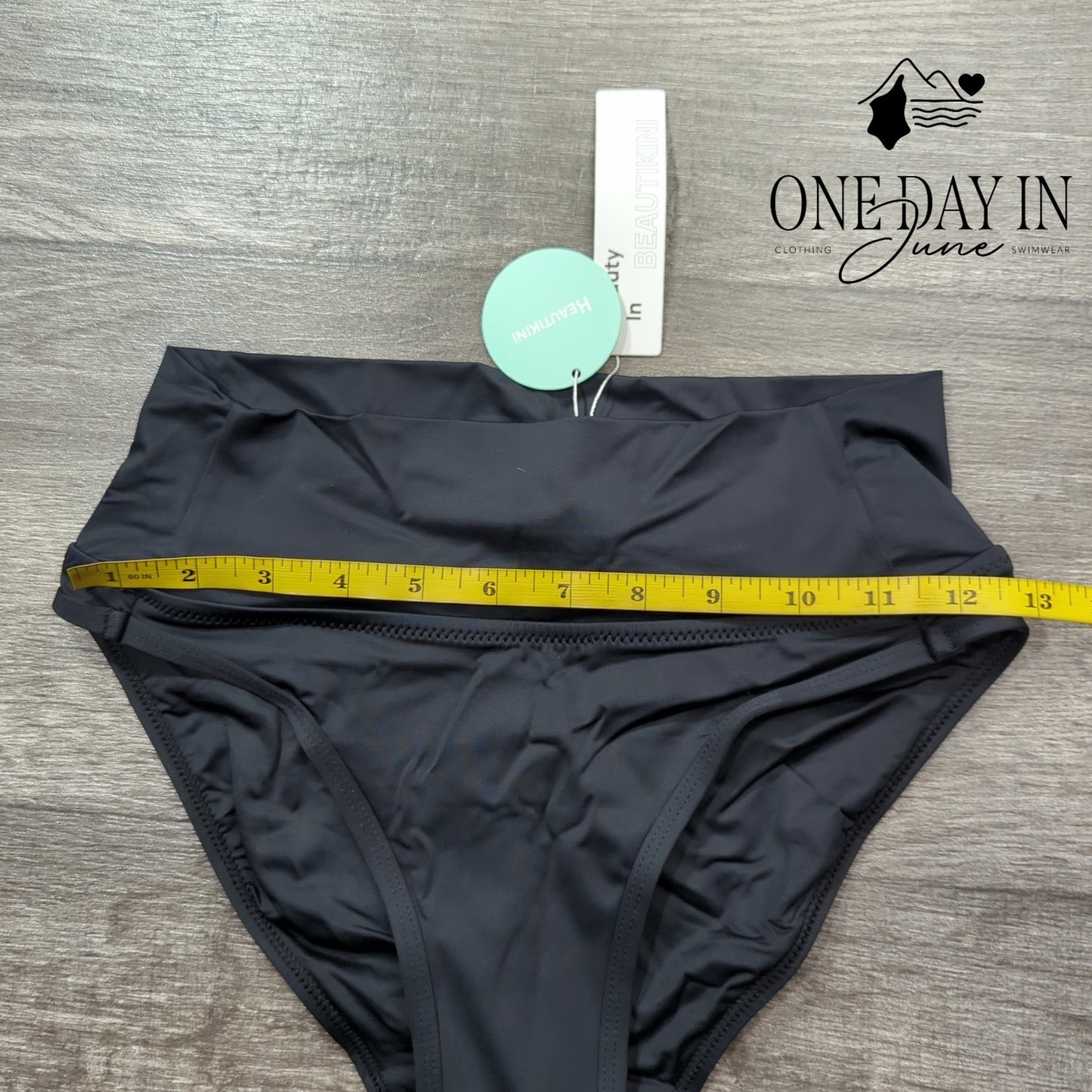 Beautkini High Waist Bikini Bottom Size XS