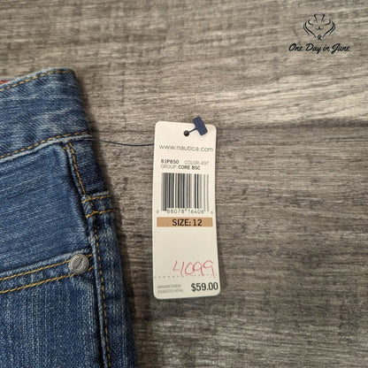 Nautica Lake Straight Leg Jeans Size 12