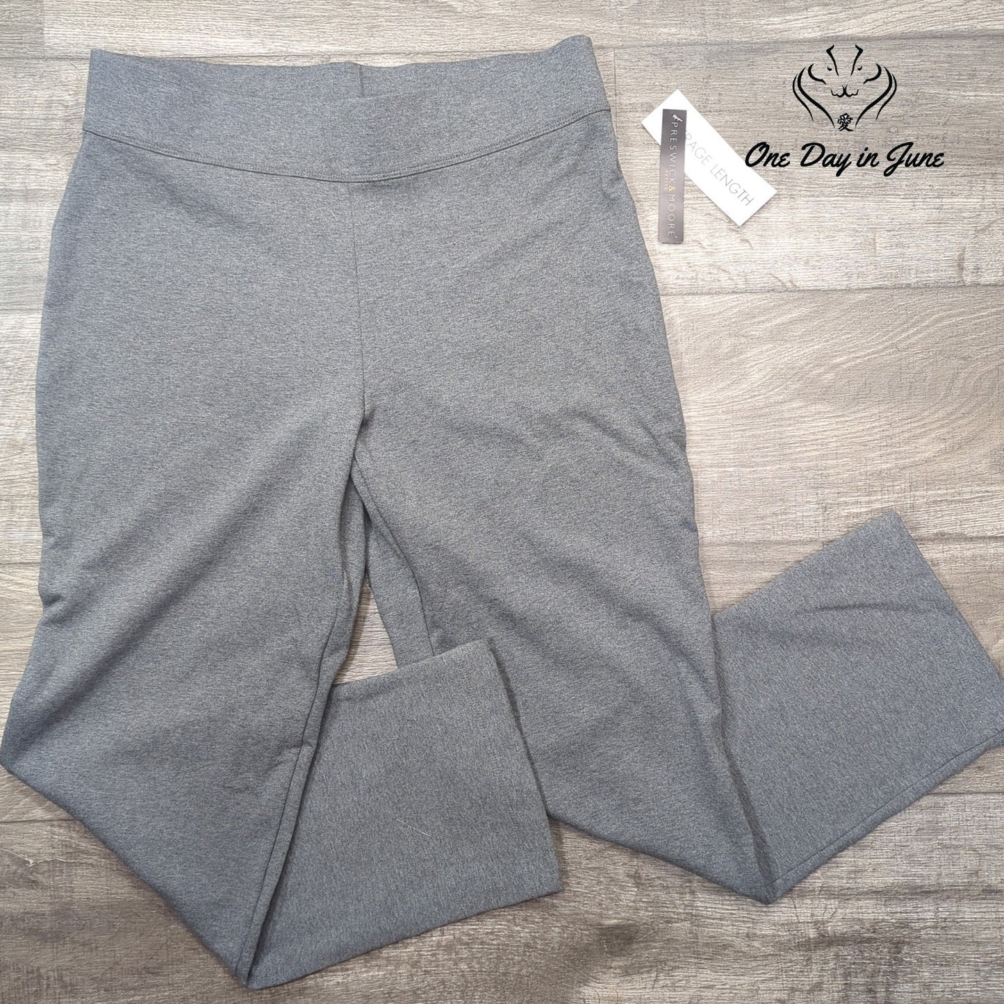 Preswick & Moore Petite Average Length Pull On Pants Size PL