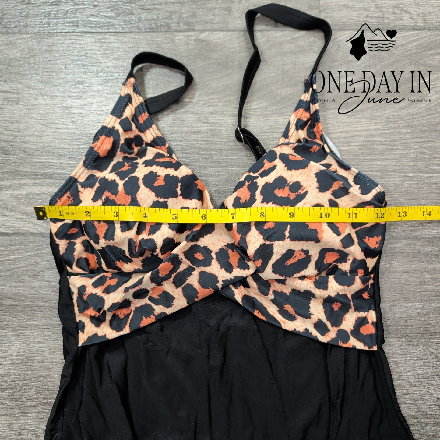 B2Prity Twist Front One Piece Swimsuit Size S