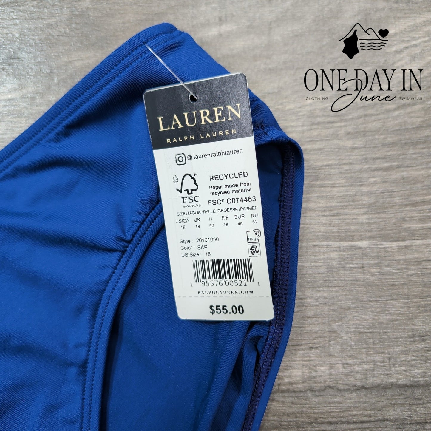 Ralph Lauren Moderate Bikini Bottom Size 16