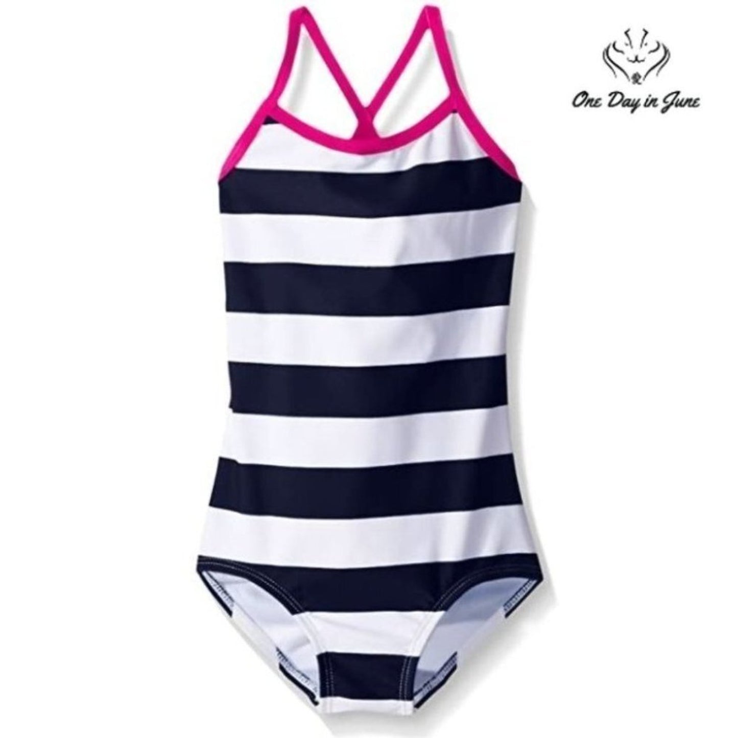 Kanu Surf Layla Beach Sport Banded One Piece Swimsuit Size 4