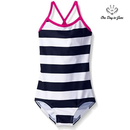 Kanu Surf Layla Beach Sport Banded One Piece Swimsuit Size 4