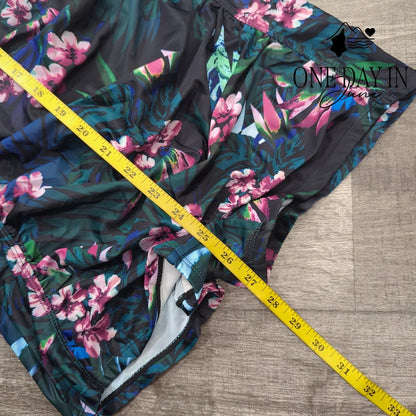 Aleumdr Halter Boyshort One Piece Swimsuit Size 2XL